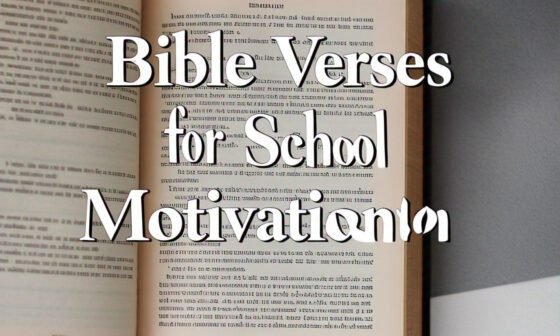 30 Amazing Bible Verses for School Motivation 2026