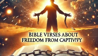 30 Amazing Bible Verses About Freedom from Captivity 2026