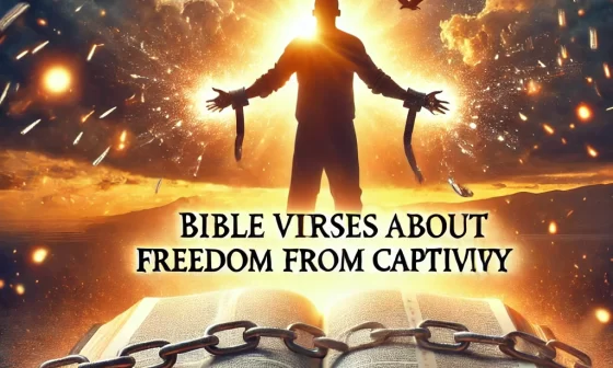 30 Amazing Bible Verses About Freedom from Captivity 2026
