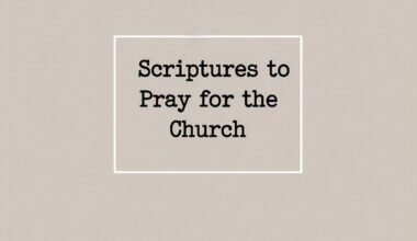 30 Empowering Scriptures to Pray for the Church 2026