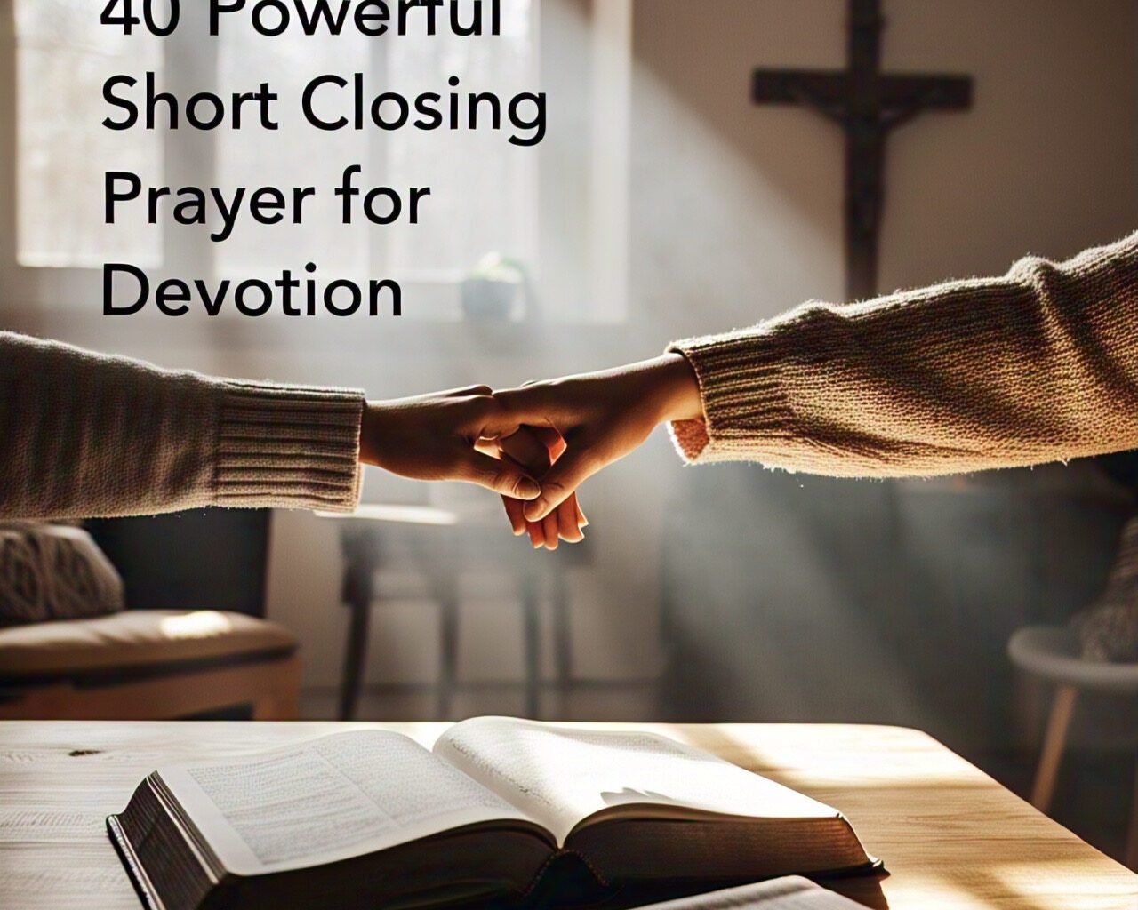 40 Powerful Short Closing Prayer for Devotion 2026