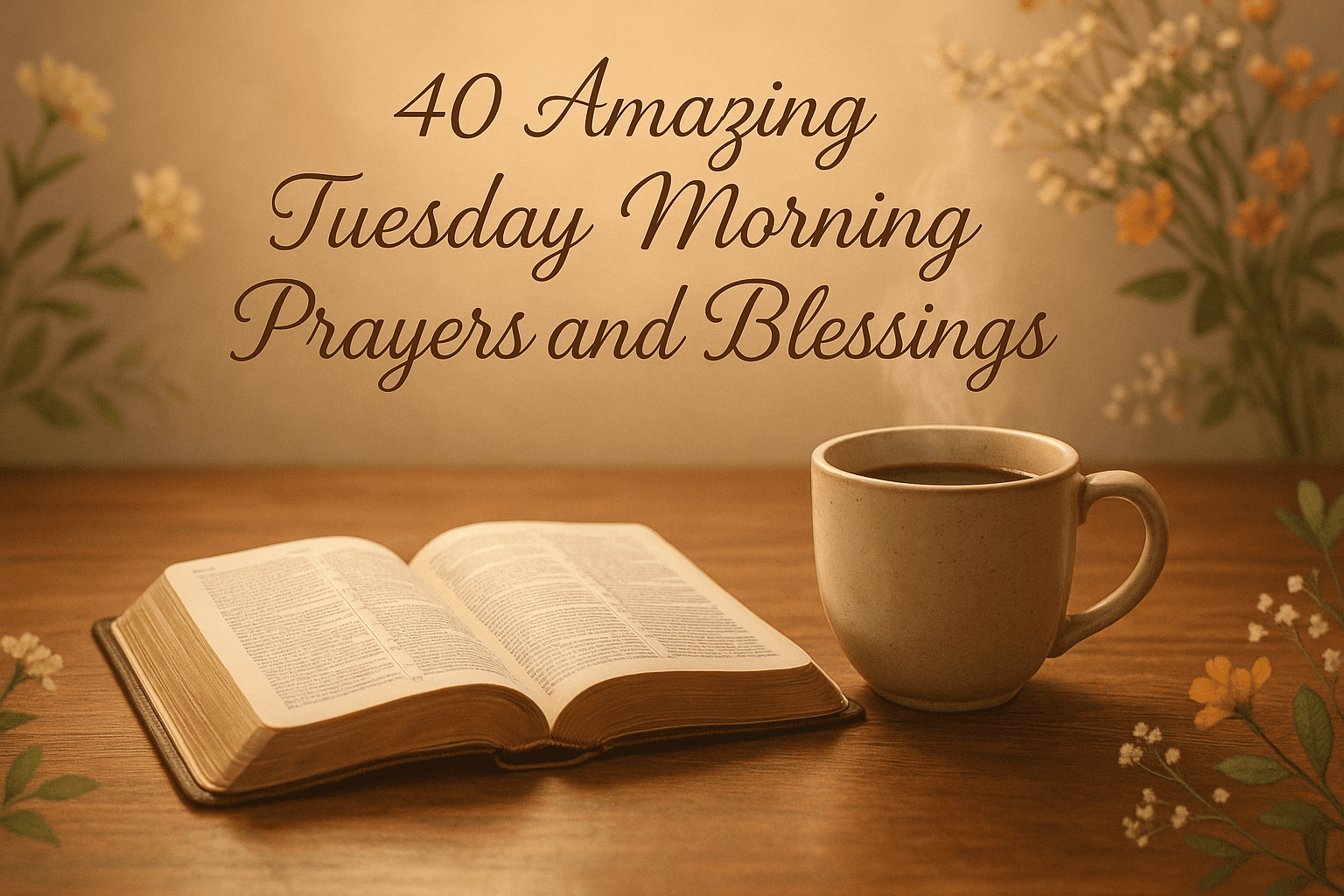 40 Amazing Tuesday Morning Prayers and Blessings 2026