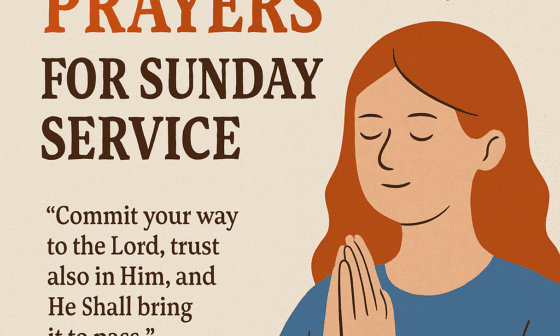 40 Powerful Opening Prayers for Sunday Service with Bible Verses 2026
