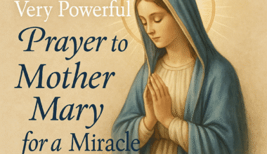 40 Very Powerful Prayer to Mother Mary for a Miracle 2026