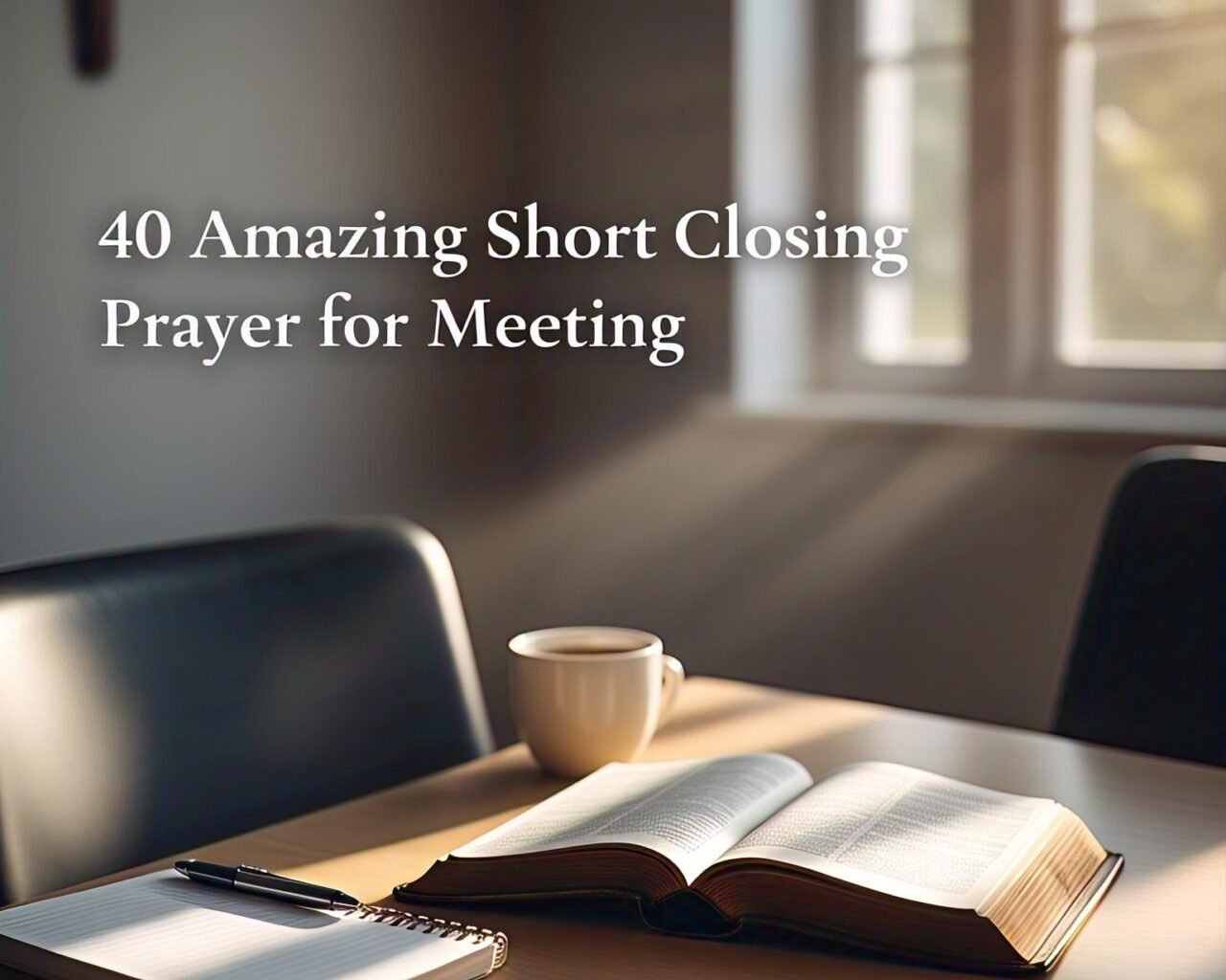 40 Amazing Short Closing Prayer for Meeting 2026