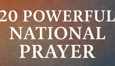 20 Powerful National Prayer 2026