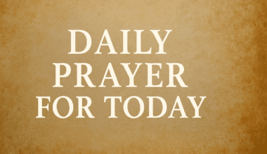 Daily Prayer For Today 2026