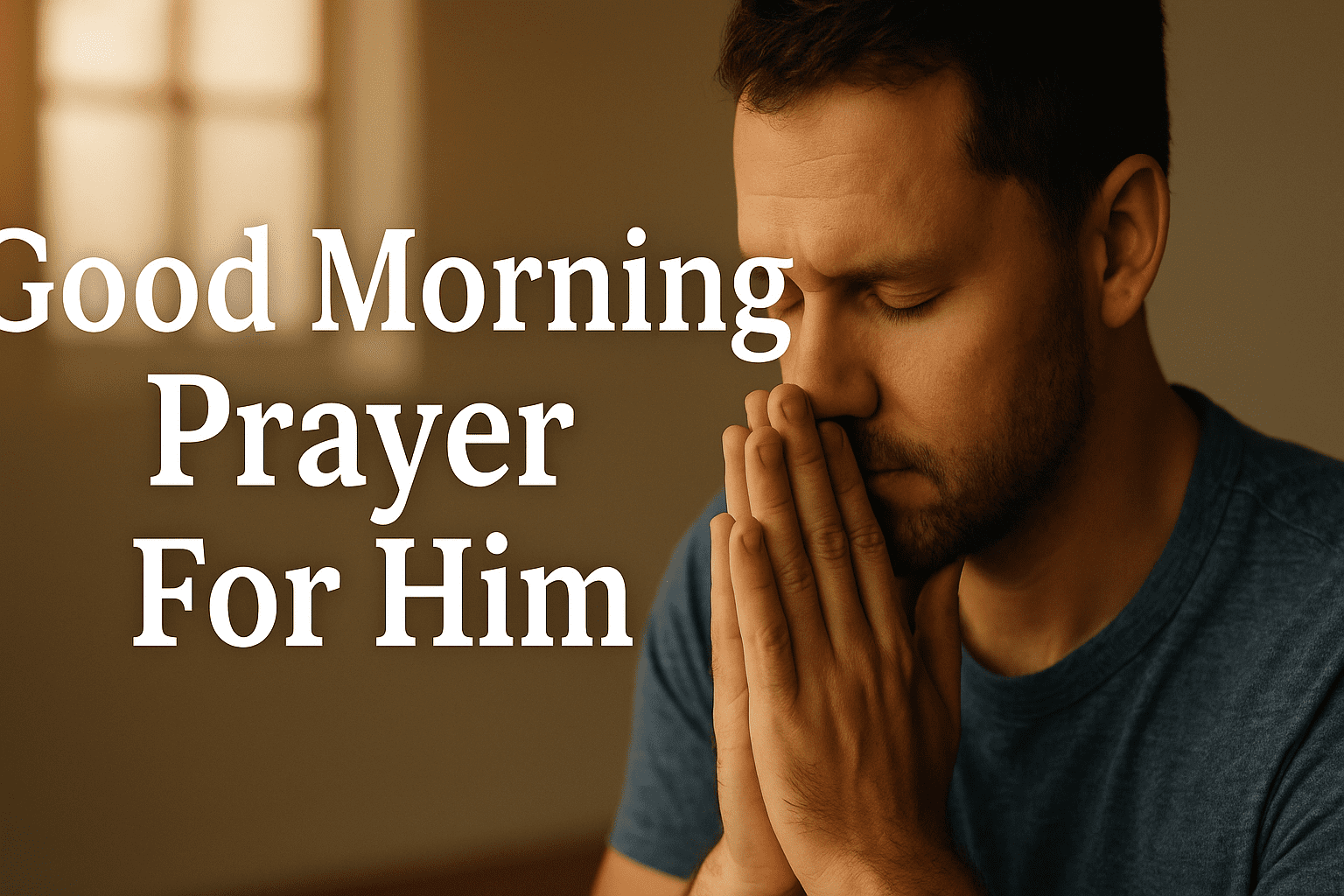 20+ Powerful Good Morning Prayer For Him with Bible Verses 2026
