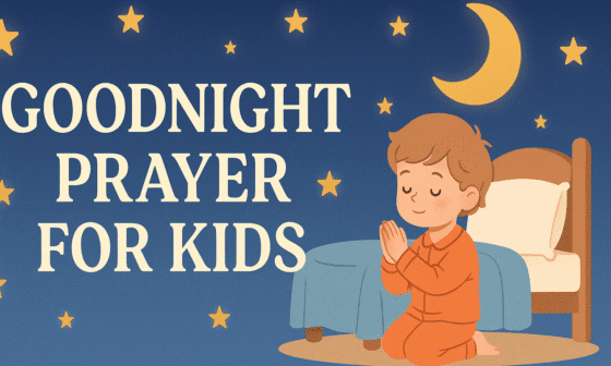 20+ Powerful Goodnight Prayer for Kids with Bible Verses 2026