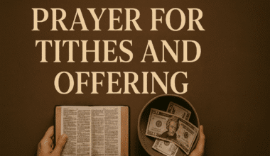 Prayer For Tithes And Offering 2026