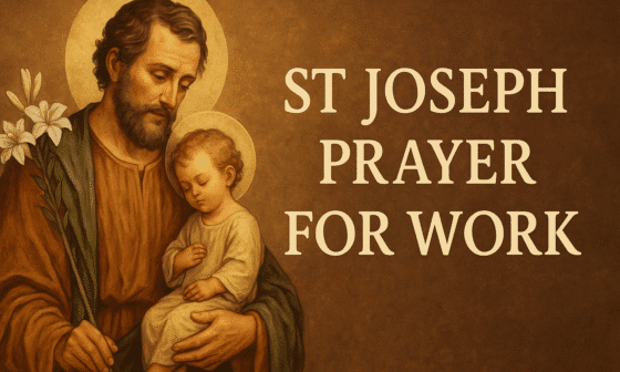 20+ Powerful St Joseph Prayer For Work with Scriptures 2026