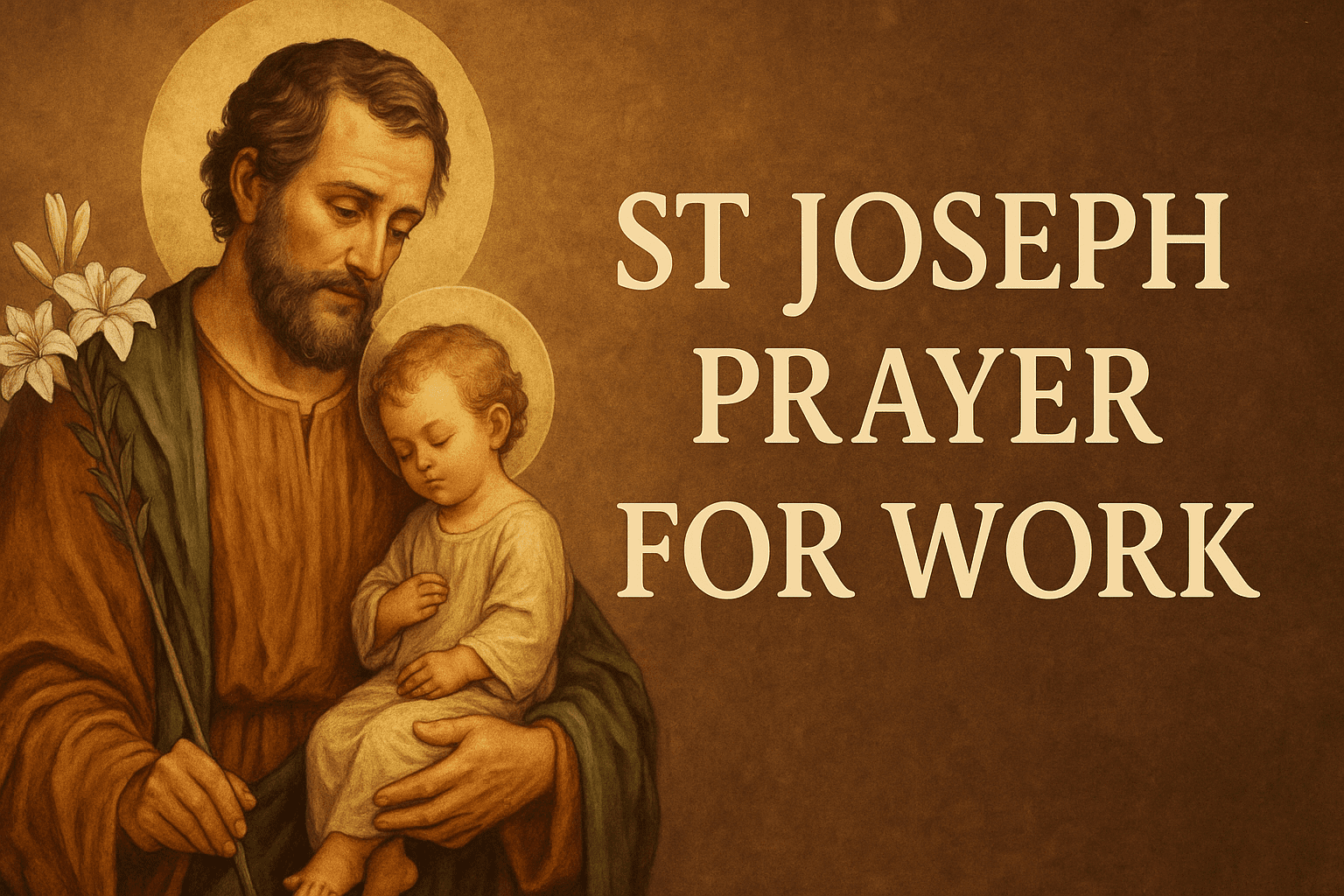 20+ Powerful St Joseph Prayer For Work with Scriptures 2026